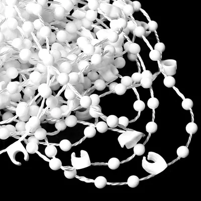 Produktbild von 25 m Vertikale Blindkette - Blinde Kogelschalter - 89 mm Lamellen