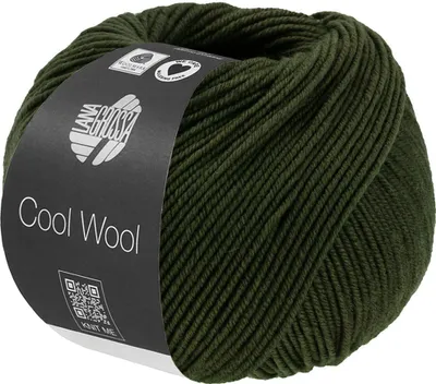 Produktbild von Lana Grossa - Cool Wool Melange 1495 lodengrün meliert