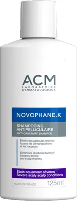 Produktbild von Novophane K Anti-Schuppen-Shampoo für schuppige Zustände 125ml