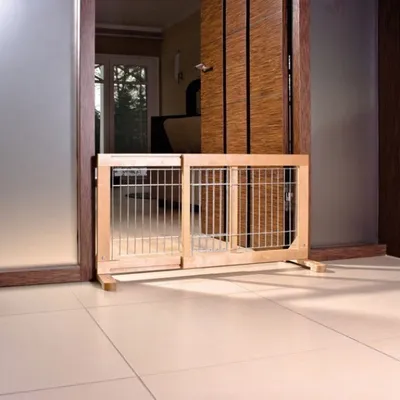 Produktbild von TRIXIE Hunde-Absperrgitter Kiefernholz 65 - 108 cm 3944