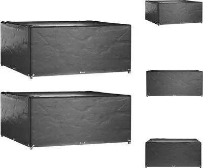 Produktbild von vidaXL Gartenmöbel-Abdeckungen 2 Stk. 16 Ösen 250x250x90cm Quadratisch -  Gartenmöbel-Schutzhüllen