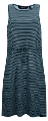 Image de Regatta - Robe pour femmes "Amorie" (RG12622) (Taille 36 DE) (Bleu marine/Blanc)