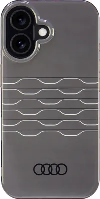 Immagine prodotto di Audi iPhone 16 Custodia cover posteriore - IML A6 - Nero