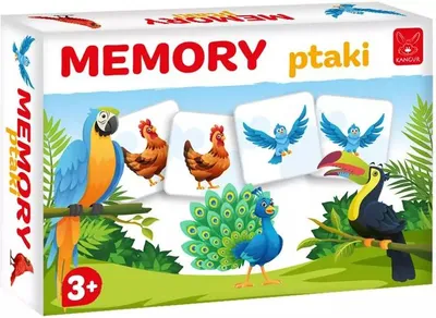 Produktbild von Memory-Spiel Speichervögel Lernspiel für Kinder