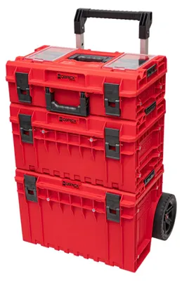 Obrázek produktu pro Qbrick System ONE Cart Profi Set 2.0 RED ULTRA HD Custom + ONE 350 Profi 2.0 RED ULTRA HD Custom + ONE 200 Profi 2.0 RED ULTRA HD Custom stohovatelný IP66