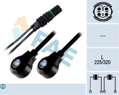 Produktbild von FAE Klopfsensor 60222 für BMW 3 Touring (E91)