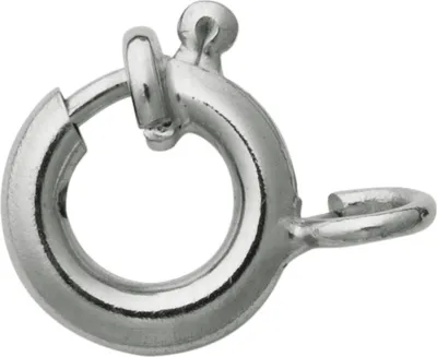 Produktbild von SELVA Federring Edelstahl weiss - Ø 6,00mm mit Bund
