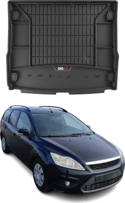 Produktbild von OMAC Gummi Kofferraumwanne für Ford Focus mk2 2004-2011 Turnier Laderaumwanne