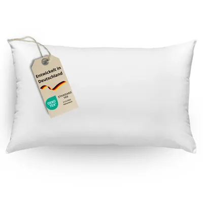 Produktbild von Kissen 50 x 75 cm, Kissenfüllung, 100% Mikrofaser, waschbar, für Allergiker geeignet, sleepling