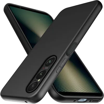 Produktbild von Für Sony Xperia 1 VII Silikon TPU Schutz Hülle Cover Flexibel Ultra dünn Case Schwarz