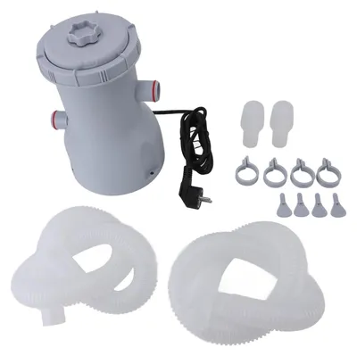 Imagen del producto de Bomba de filtración para piscina, filtro de cartucho - 35 W de potencia - caudal de 530 GPH