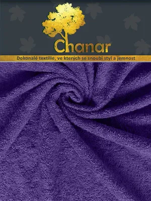 Obrázek produktu pro Prostěradlo Froté Lux 220x200 cm tmavě fialová