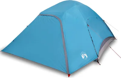 Produktbild von vidaXL Kuppel-Familienzelt 6 Personen Blau Wasserdicht
