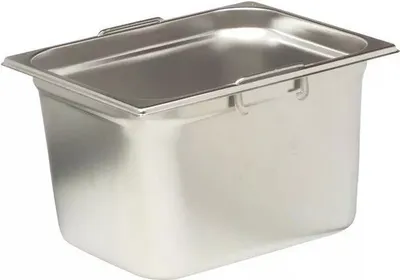 Produktbild von RIEBER GN-Behälter 1/2 18/10 Edelstahl, Tiefe: 200 mm, Inhalt: 10,90 Liter