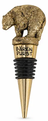 Produktbild von Weinflaschenverschluss Bär - Gold