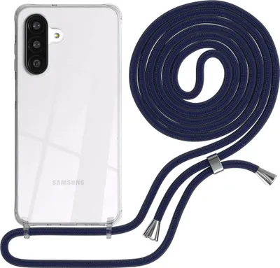 Produktbild von EAZY CASE Handykette mit Hülle für Samsung Galaxy A26 Backcover Handykette, zum Umhängen in Dunkelblau