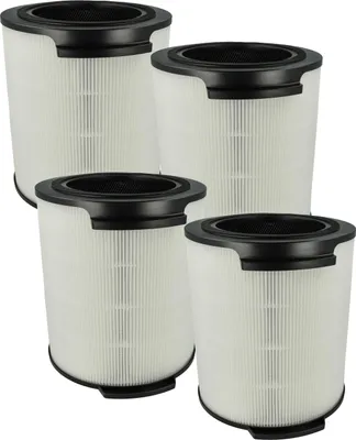 Produktbild von vhbw 4x H13 Filter kompatibel mit Philips AC1715/10, AC1715/11, AC1715/30 Luftreiniger - Ersatz-Filter mit integriertem Aktivkohle-Filter