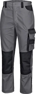 Produktbild von safety & more Arbeitshose EXTREME, grau/schwarz