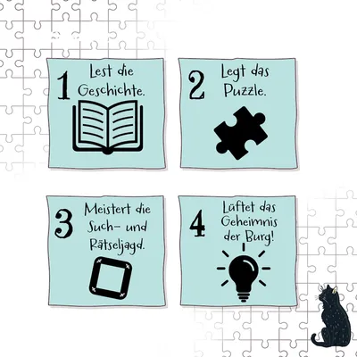 Image de KOSMOS 698737 KOSMOS STORY PUZZLE Die Schule der magischen Tiere - Endlich ausgegeistert! Puzzle 200 Teile
