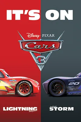 Immagine prodotto di Cars - Poster - 3 - It's On + 1 Ü-Poster dimensioni 61x91,5cm
