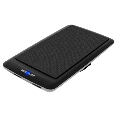 Produktbild von miniBatt POWER GOO, 6000 mAh, Kabelloses Aufladen, 5 V, Schwarz