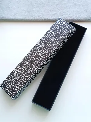 Obrázok produktu pre čierne dlhé dekoratívne balenie 20 x 4,5