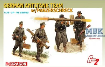 Obrázok produktu pre Modelová stavebnice, 1:35 Nemecký protitankový tím s Panzerschreckom