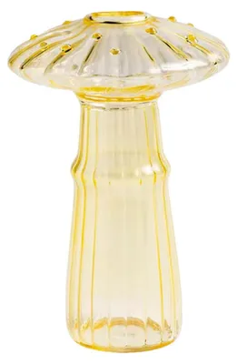 Produktbild von Mini-Pilzvase, bunte transparente Glasvase für Hydrokultur, Blumenvase, Heimdekoration C