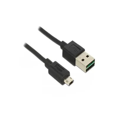 Produktbild von DeLOCK 83850, 2 m, USB A, Micro-USB B, USB 2.0, 0,48 Gbit/s, Schwarz