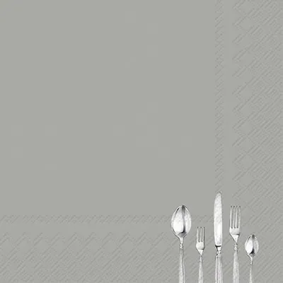 Produktbild von TINY CUTLERY grey Lunch-Servietten