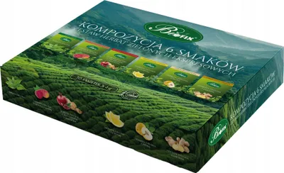 Obrázek produktu pro Bifix Herbata Zielona 6 Smaków 30 Torebek