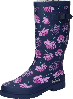 Produktbild von Bockstiegel Damen Regenstiefel Lena dunkelblau/multi Gr. 40