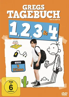 Produktbild von Gregs Tagebuch 1-4