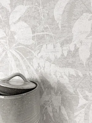 Produktbild von NEWROOM Tapete Jasna Grey Grau Vliestapete - Modern Palmenblätter Blätter  Germany