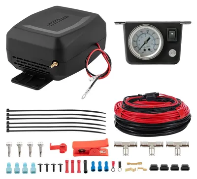 Produktbild von Auto Luftfederung - Luftfederbalg Kit - für 1500 2500 3500 Pickup Hinterachse - Gummipuffer - 100 PSI - Universal