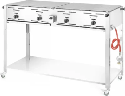 Immagine prodotto di HENDI Grill-Master Quattro, 22kW, 1330x600x(H)920mm