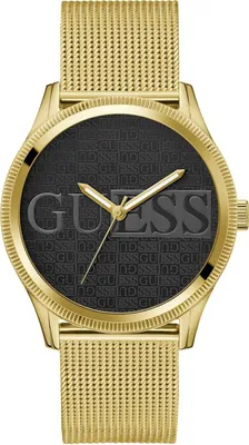 Image de Guess Montre homme REPUTATION or, noir 44 mm GW0710G2