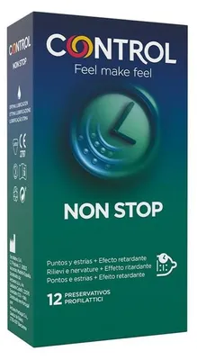 Produktbild von Control - Nonstop Dots And Lines Condoms 12 Units