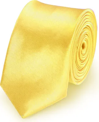 Produktbild von Krawatte Lindgrün slim aus Polyester einfarbig uni schmale 5 cm