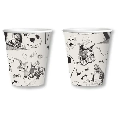 Immagine prodotto di 8 Pappbecher Nightmare before Christmas 266 ml -