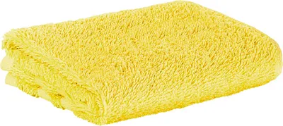 Produktbild von Premium Frottee Gästehandtuch 30x50 cm in gelb von StickandShine in 500g/m² aus 100% Baumwolle
