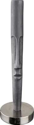 Image de Gilde Kerzenleuchter, "Long Face", Gesichtsmotiv, Aluminium, anthrazitfarben, VE 2, L. 11 cm, B. 11 cm, H. 37 cm Höhe: 37.00 cm Breite: 11.00 cm Tiefe: 11.00cm 69332