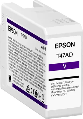 Image de Epson Tintenpatrone violett T 47AD 50 ml Ultrachrome Pro 10