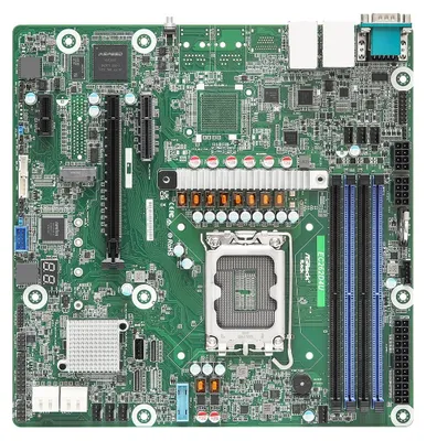Zdjęcie produktu dla Asrock EC262D4U, Intel, LGA 1700, Intel® Xeon®, LGA 1700, DDR5-SDRAM, 128 GB