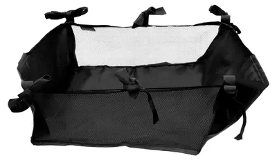 Produktbild von Große Produkttasche für Kinderwagen mit seitlicher Netzaufbewahrung