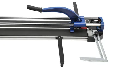 Imagen del producto de Cortador de baldosas manual, de doble guía y con sistema infrarrojo, para cortes de 15 mm, ideal para aluminio y acero aleado, apto para baldosas de pared y baldosas con ranura