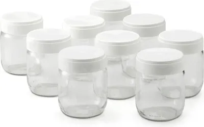 Image de Lot de 9 pots en verre pour yaourtière - Lagrange - 430301 -