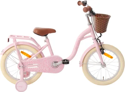 Produktbild von AMIGO Kinderfahrräder Mädchen Fairy 16 Zoll 24,5 cm Mädchen Rücktrittbremse Rosa