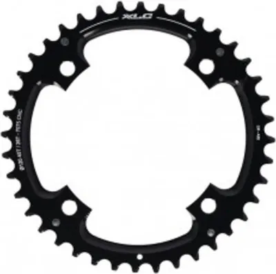 Produktbild von XLC Kettenblatt CR-A22 Sram 2x10 speed, Ø120mm, 40Z, schwarz