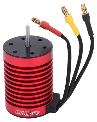 Zdjęcie produktu dla Silnik bezszczotkowy F540 4370KV z uzwojeniem miedzianym, wodoodporny, do samochodów RC w skali 1:10